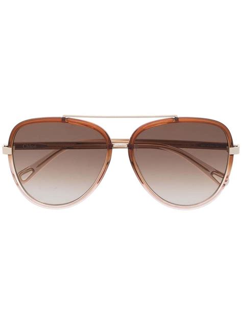 chloe pilot sunglasses|chloe sunglasses for women.